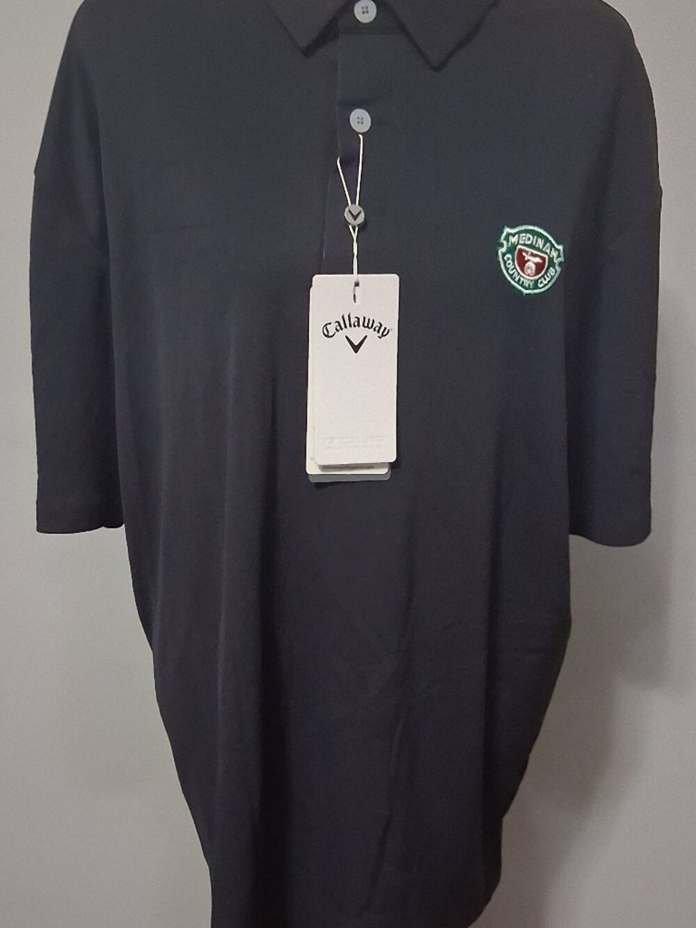 Black Callaway Golf Polo Shirt